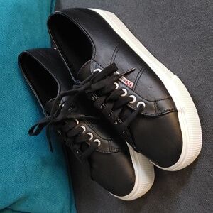 Superga 2790 Patent Platform Sneakers 8.5